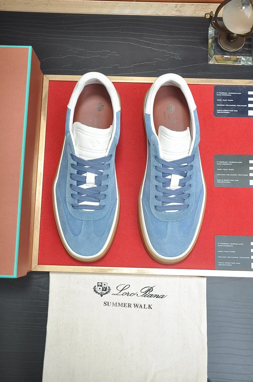 Men's men's shoes 💰540💶【𝐥𝐨𝐫𝐨 𝐏𝐢𝐚𝐧𝐚】lp classic loafers, an Italian treasure brand, the only brand that can match Hermès! Only after wearing it do we realize that we cannot let down our feet. The upper is imported cashmere, the lining of water-dyed cowhide ➕ the cowhide feet, the official original glass rubber outsole, and the pendant. Exclusive original packaging (tag ➕ brand paper ➕ outer box ➕ hand bag) code number: 38-45
